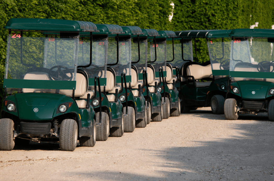 Carros de golf de desplazamiento — foto 1